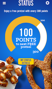 Auntie Anne's Pretzel Perks (initial release) Screenshot
